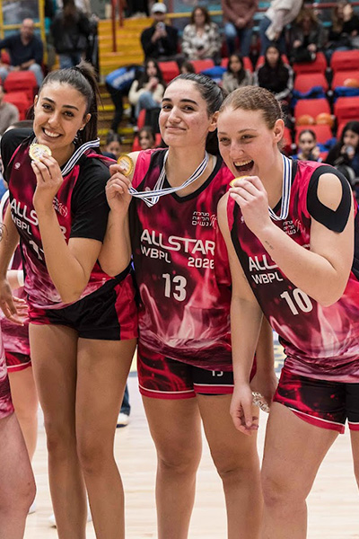 ביגוד HBR Sports בשטח | מנהלת הליגה נשים - ביגוד משחק האולסטאר לנשים, 2026