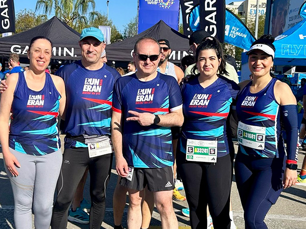 ביגוד HBR Sports בשטח | Run With Eran - ביגוד לקבוצת הריצה Run With Eran