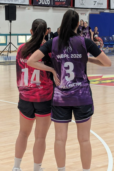 ביגוד HBR Sports בשטח | מנהלת הליגה נשים - ביגוד משחק האולסטאר לנשים, 2026