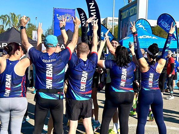 ביגוד HBR Sports בשטח | Run With Eran - ביגוד לקבוצת הריצה Run With Eran