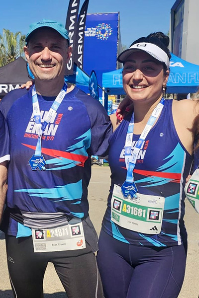 ביגוד לקבוצת הריצה Run With Eran