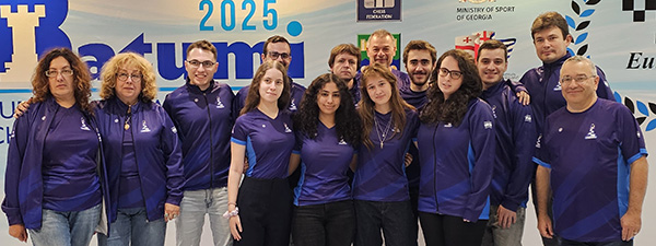 ביגוד HBR Sports בשטח | איגוד השחמט הישראלי - ביגוד נבחרת ישראל בשחמט