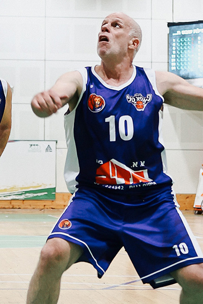 סט ביגוד כדורסל לקבוצת המתמיד