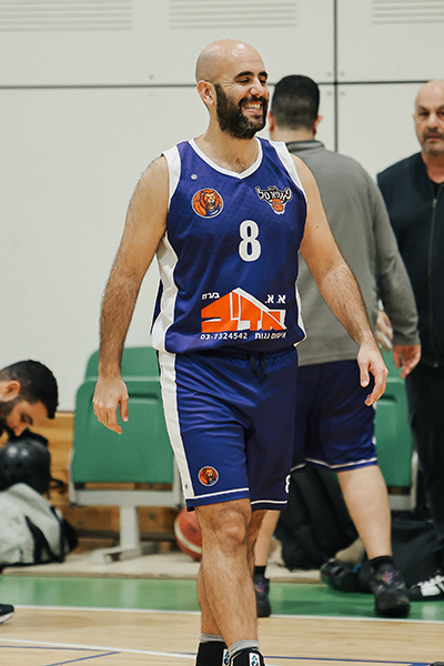 סט ביגוד כדורסל לקבוצת המתמיד