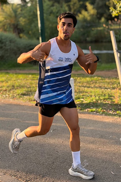 ביגוד HBR Sports בשטח | בלב אחד - ביגוד לנבחרות הריצה והטריאתלון של עמותת בלב אחד