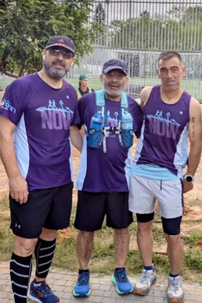 ביגוד HBR Sports בשטח | Running Now - ביגוד קסטום לקבוצת הריצה Running Now