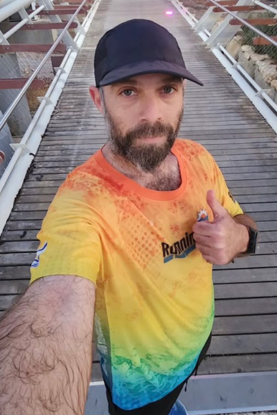 ביגוד HBR Sports בשטח | RUNNING B7 - ביגוד ריצה לקבוצת RUNNING B7