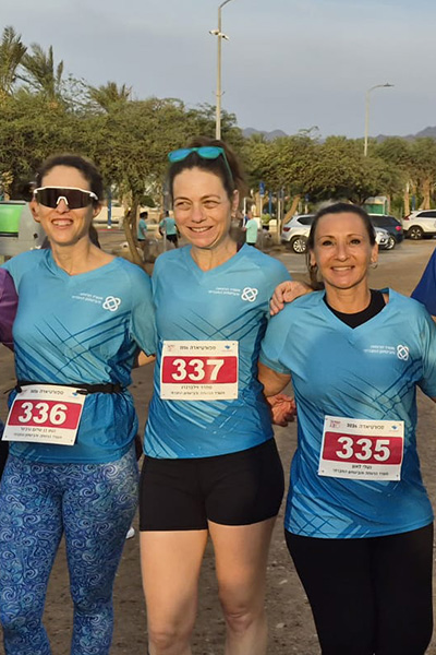 ביגוד HBR Sports בשטח | משרד הרווחה - ביגוד לנבחרת הריצה של משרד הרווחה