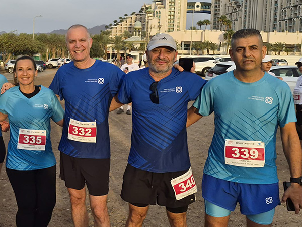 ביגוד HBR Sports בשטח | משרד הרווחה - ביגוד לנבחרת הריצה של משרד הרווחה