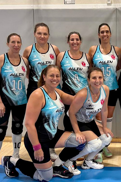 ביגוד HBR Sports בשטח | All In - ביגוד קבוצת הכדורשת All In