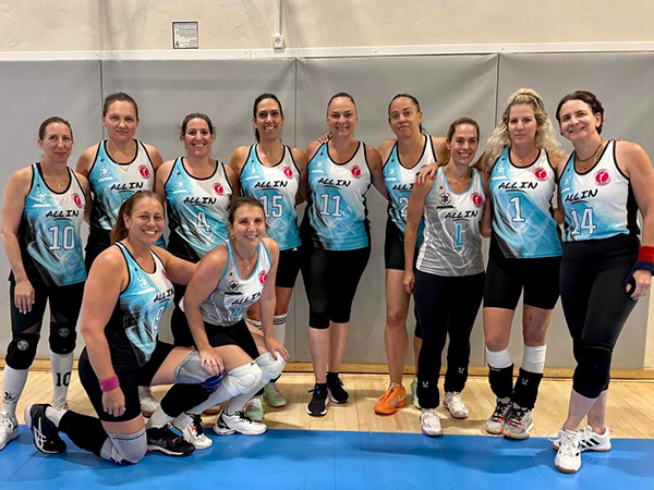 ביגוד HBR Sports בשטח | All In - ביגוד קבוצת הכדורשת All In