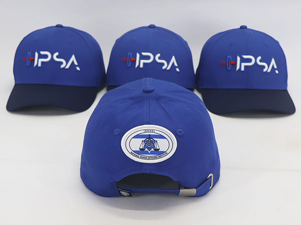 כובע שופטים עם רקמה ופאץ | IPSA - ביגוד שופטים, ירי מעשי