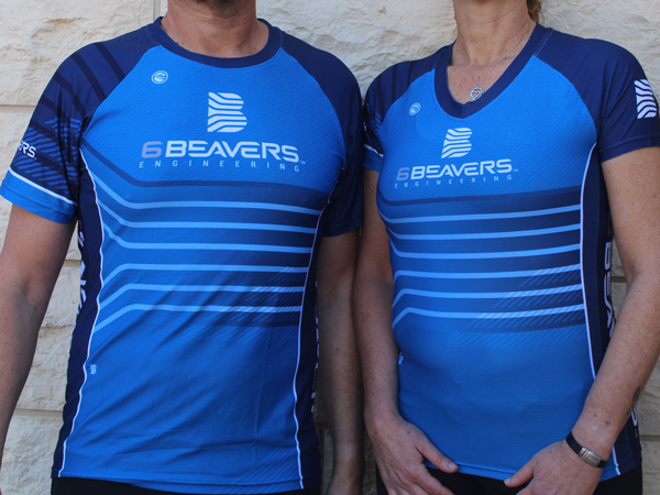 חולצות קצרות בגזרת גברים ונשים | 6Beavers - ביגוד ריצה 6Beavers