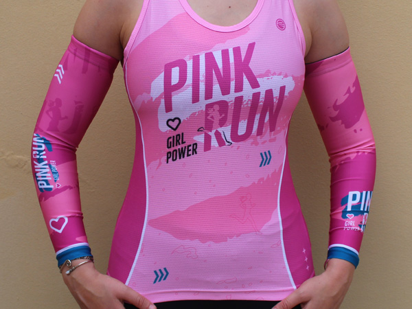מחממי ידיים כתוספת לגופיה | Pink Run - ביגוד ריצה לקבוצת הנשים Pink Run