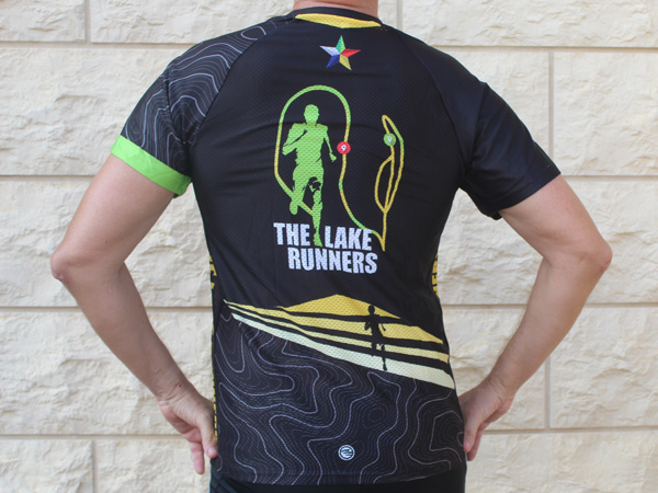 גב רשת לחולצת גברים | רצי האגם - ביגוד ריצה לקבוצת רצי האגם