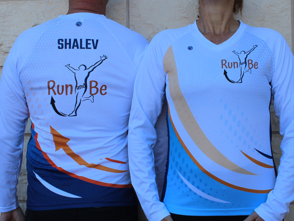 חולצות ריצה ארוכות גברים ונשים | Run and Be - ביגוד ריצה לקבוצת הריצה Run and Be