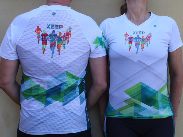 חולצות ריצה נשים וגברים | Keep Running - ביגוד בעיצוב אישי קבוצת Keep Running