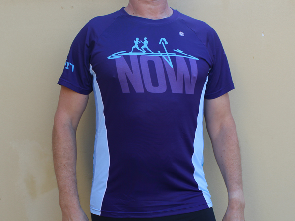 חולצת ריצה קצרה | Running Now - ביגוד קסטום לקבוצת הריצה Running Now