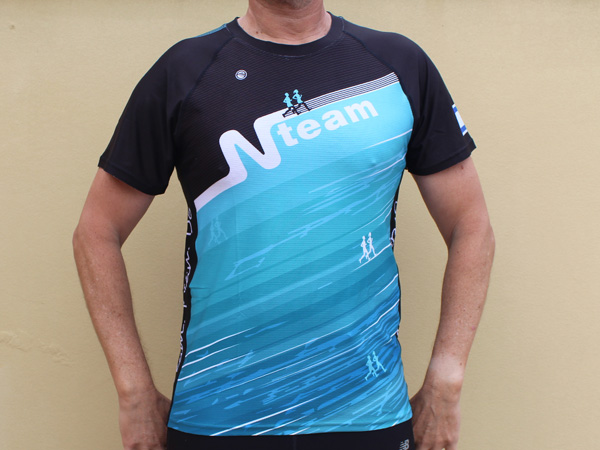 חולצת ריצה לגברים | NTeam - ביגוד ריצה קסטום לקבוצת Nteam