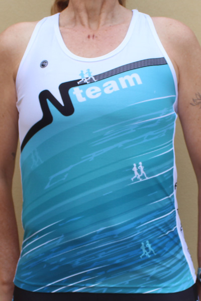 גופיה בגזרת נשים | NTeam - ביגוד ריצה קסטום לקבוצת Nteam