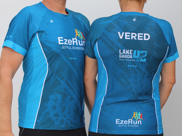 חולצות ריצה קצרות | EzeRun - ביגוד קבוצת EzeRun למרתון גארדה 2024
