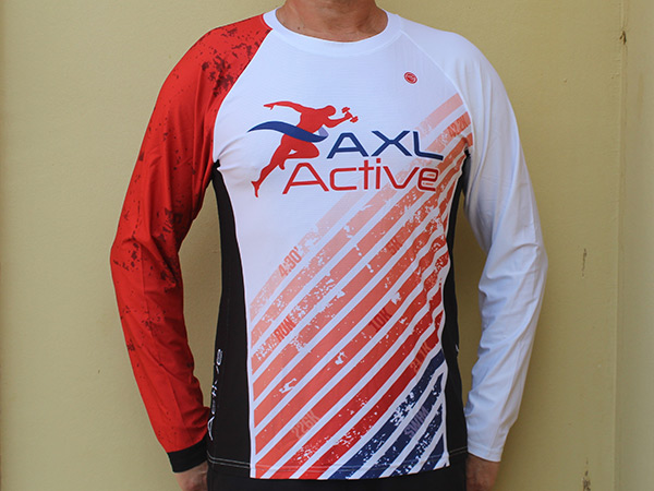 חולצת ריצה ארוכה | AXL Active - ביגוד ממותג קסטום AXL Active