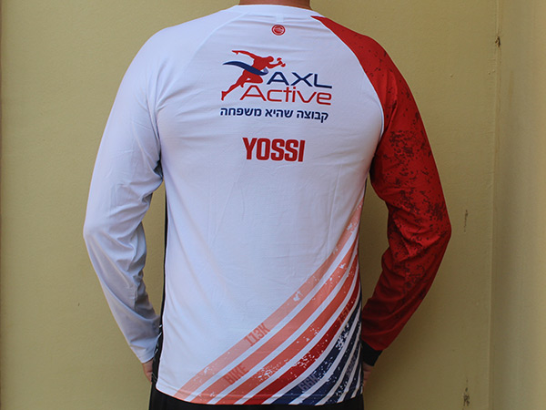 חולצת ריצה ארוכה | AXL Active - ביגוד ממותג קסטום AXL Active