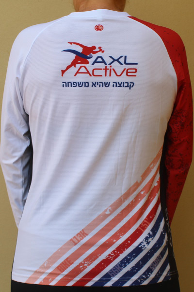 חולצת ריצה ארוכה לנשים | AXL Active - ביגוד ממותג קסטום AXL Active