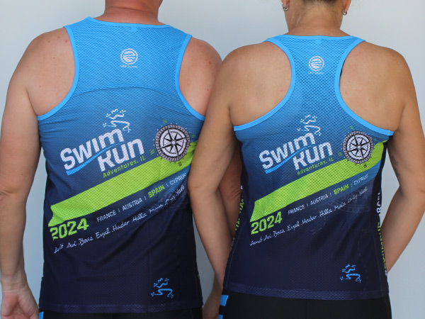 גופיות משלחת מדריד 2024 | SwimRun Israel - ביגוד ממותג SwimRun Israel