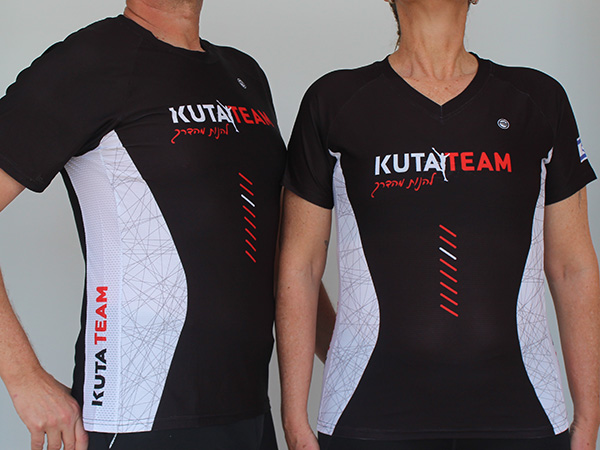 חולצת משלחת מרתון וינה | KUTA TEAM - ביגוד ריצה קבוצת KUTA TEAM