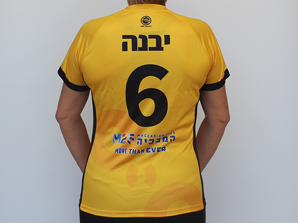 חולצת שחקנית | איגוד הכדורשת הישראלי - ביגוד כדורשת למשחקי המכביה