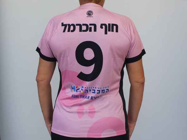 חולצת שחקנית | איגוד הכדורשת הישראלי - ביגוד כדורשת למשחקי המכביה