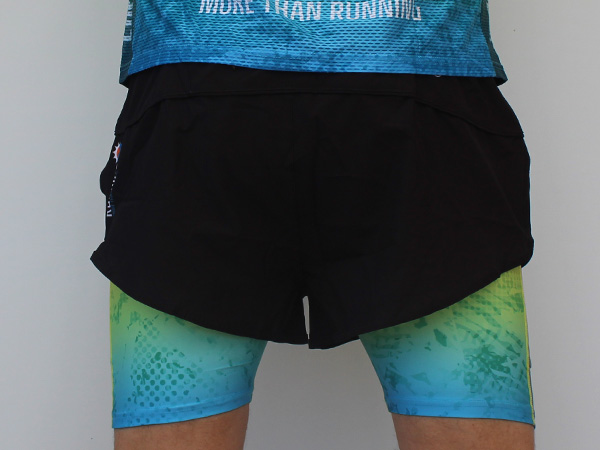 מכנס ריצה עם טייץ מובנה | RUNNING B7 - ביגוד ריצה לקבוצת RUNNING B7