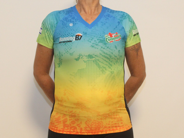 חולצת ריצה למרתון בודפשט | RUNNING B7 - ביגוד ריצה לקבוצת RUNNING B7