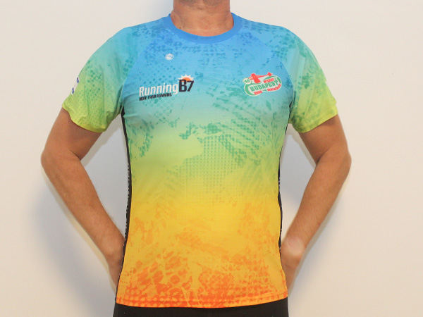 חולצת ריצה למרתון בודפשט | RUNNING B7 - ביגוד ריצה לקבוצת RUNNING B7