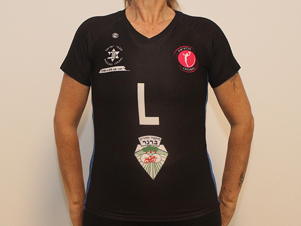 חולצת ליברו כדורשת | ונוס ברנר - ביגוד לקבוצת הכדורשת ונוס מועצה אזורית ברנר