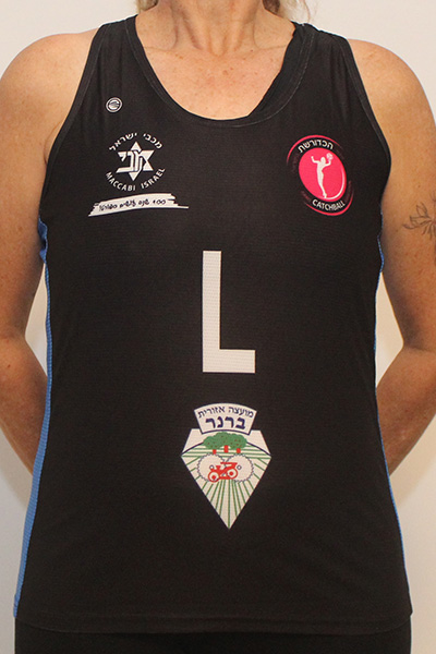 גופיית ליברו | ונוס ברנר - ביגוד לקבוצת הכדורשת ונוס מועצה אזורית ברנר