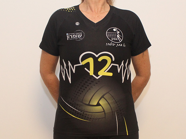 חולצת כדורשת ברקן | ברקן - ביגוד כדורשת קסטום לקבוצת ברקן