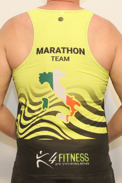 גופיית המשלחת למרתון אגם מאג