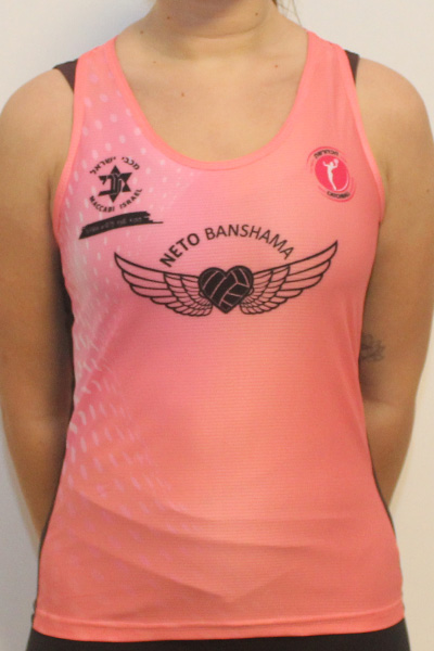 גופיית שחקנית ליברו קאסטום | נטו בנשמה - ביגוד לקבוצת הכדורשת נטו בנשמה