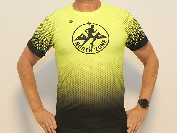 חולצת ריצה קסטום מנדפת | North Zone - ביגוד קבוצת הריצה North Zone