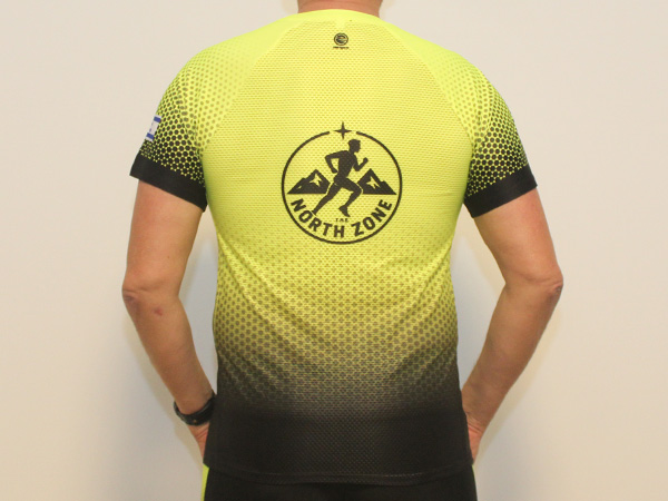 חולצת ריצה קסטום מנדפת | North Zone - ביגוד קבוצת הריצה North Zone