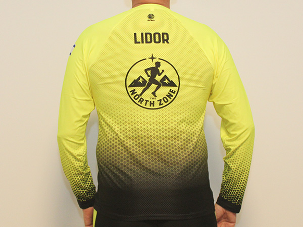 חולצה ארוכה לריצה | North Zone - ביגוד קבוצת הריצה North Zone