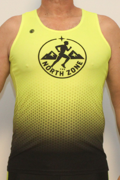 גופיית ריצה קאסטום מנדפת | North Zone - ביגוד קבוצת הריצה North Zone