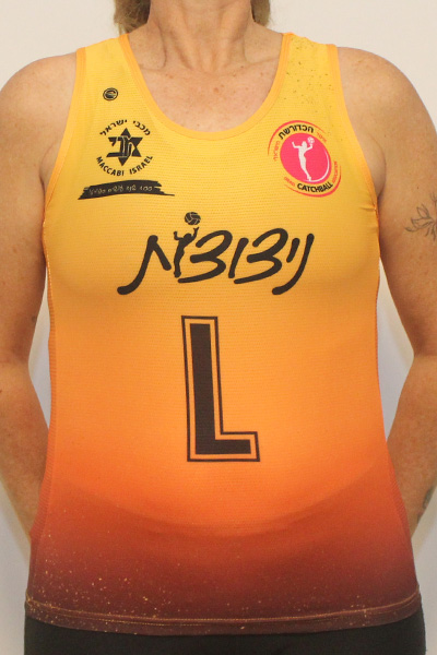 גופיית ליברו כדורשת | ניצוצות - ביגוד קבוצת כדורשת ניצוצות