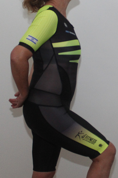 חליפת טריאתלון אישית לענבל חדד | הדריבק - קולקציית הצבעים של HBR