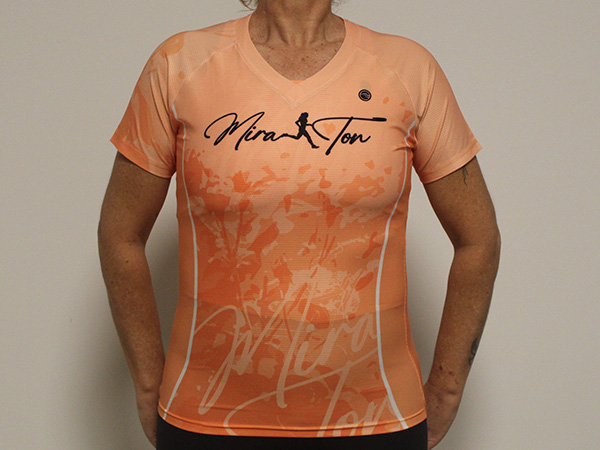 חולצת ריצה קצרה לנשים