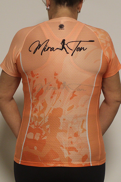 חולצת ריצה קצרה לנשים | MiraTon - קבוצת ריצה לנשים MiraTon