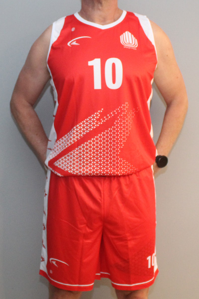 סט כדורסל קסטום | משרד הביטחון - ביגוד לקבוצת הכדורסל, מחוז צפון