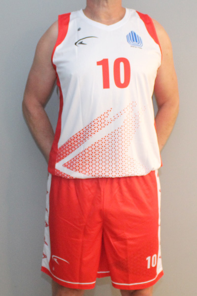 סט כדורסל קסטום | משרד הביטחון - ביגוד לקבוצת הכדורסל, מחוז צפון